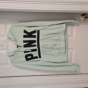 PINK Victoria's Secret Mint Green Hoodie